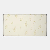 Notes de musique crème dorée (Recto)