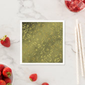 notes de musique élégante serviettes en papier mot (En situation)