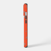 Notes de musique grises sur orange (Côté gauche)