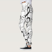 **NOTES DE MUSIQUE** LEGGINGS (Gauche)