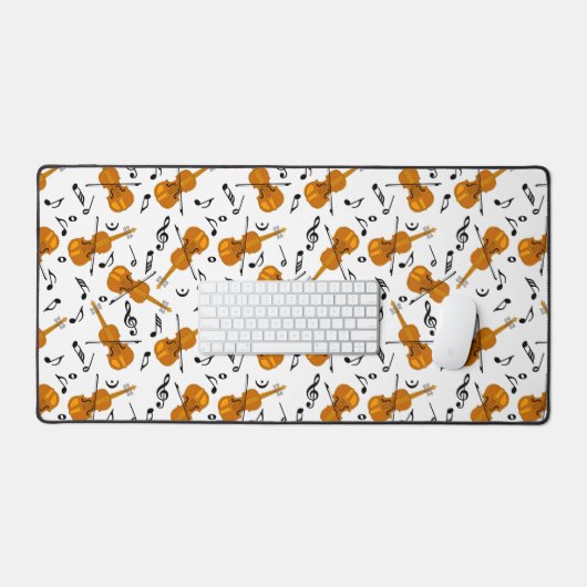 Notes de musique violon (Clavier et souris)