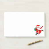 Notes de Noël du Père Noël Post-it® (Sur un bureau)