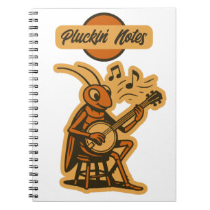 Notes de Pluckin' - Banjo Carnet de cricket