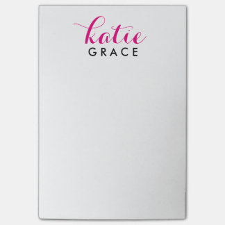 Notes de post-it 4x6 personnalisées