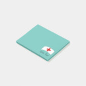 Notes de post-it collantes d'infirmière (Incliné)