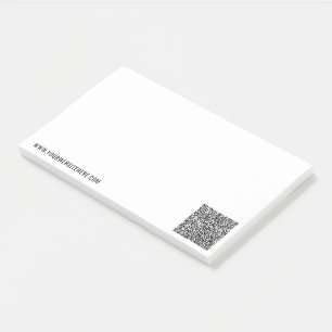 Notes de Post-it® d'affaires à code QR personnalis