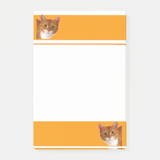 Notes de post-it d'amoureux de les chats (Devant)