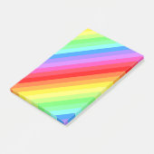 Notes de post-it d'arc-en-ciel (Incliné)