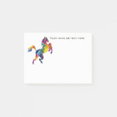 Notes de post-it de cheval (Devant)