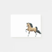 Notes de post-it de cheval de Saddlebred Gaited (Devant)