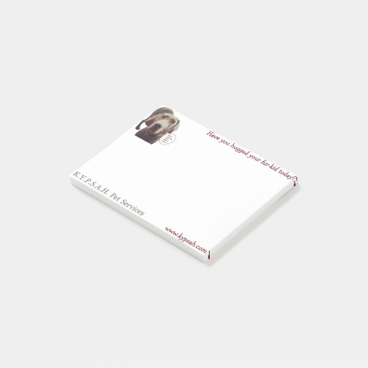 Notes de post-it de chienchien (Incliné)