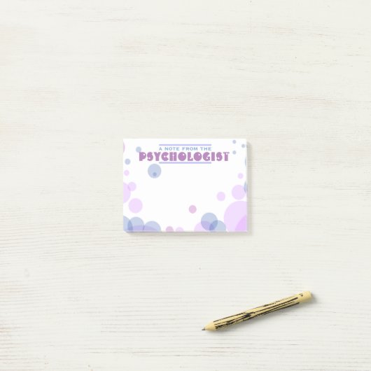 Notes de post-it de conception de la bulle du (Sur un bureau)