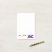 Notes de post-it de CreativiTEA (Sur un bureau)