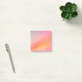 Notes de post-it de dégradé de coucher de soleil - (Bureau)