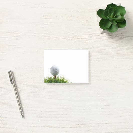 Notes de post-it de golf (Bureau)