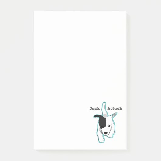 Notes de post-it de Jack Russell Terrier (Devant)
