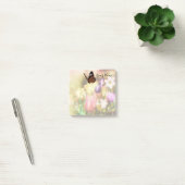 Notes de post-it de jardin de papillon (Bureau)
