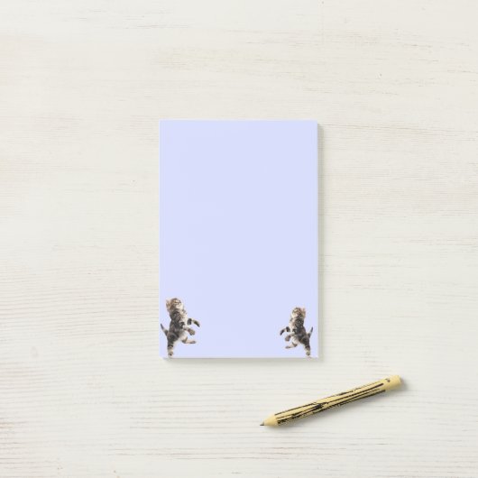 Notes de post-it de Kitty (Sur un bureau)