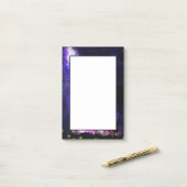 Notes de post-it de la Voie Lactée Magique (Sur un bureau)