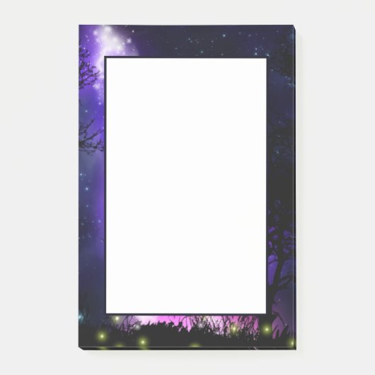 Notes de post-it de la Voie Lactée Magique (Devant)