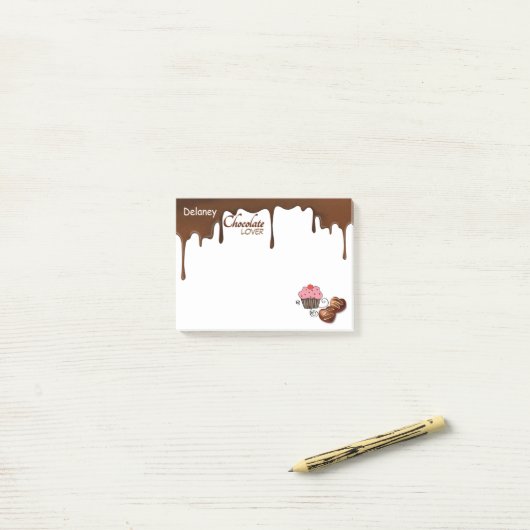Notes de post-it de l'amant fait sur commande de (Sur un bureau)
