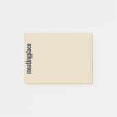 Notes de post-it de logo de Meatingplace (Devant)