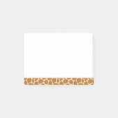 Notes de post-it de motif de girafe (Devant)