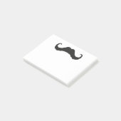 Notes de post-it de moustache (Incliné)