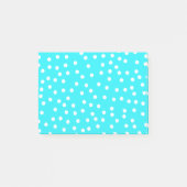 Notes de post-it de Noël blanc (Devant)
