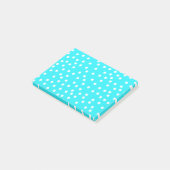 Notes de post-it de Noël blanc (Incliné)