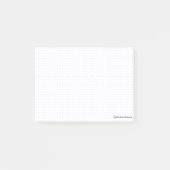 Notes de post-it de papier de point (Devant)