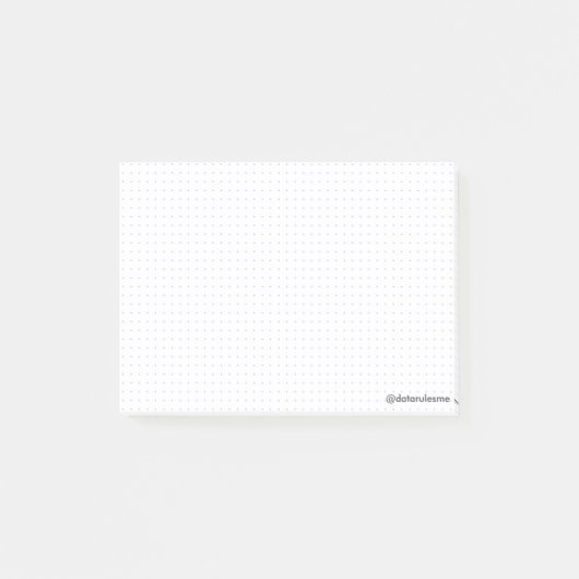 Notes de post-it de papier de point (Devant)