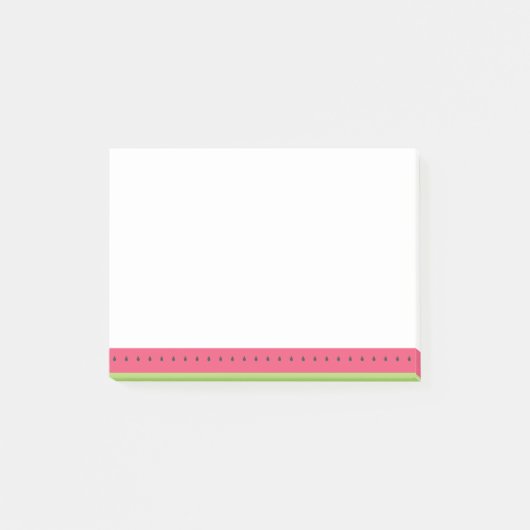 Notes de post-it de pastèque d'été (Devant)