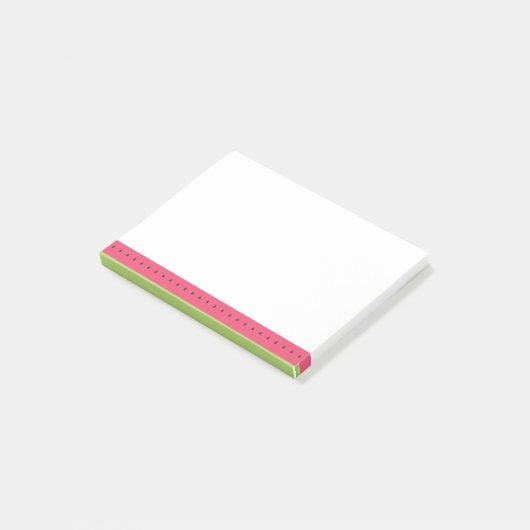 Notes de post-it de pastèque d'été (Incliné)