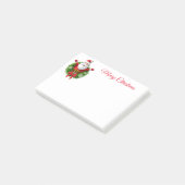 Notes de post-it de Père Noël de Noël (Incliné)