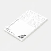 Notes de post-it de post-its de RFC 791 (Incliné)