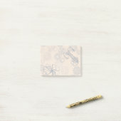 Notes de post-it de poulpe de Steampunk (Sur un bureau)