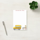 Notes de post-it de professeur (personnalisées) (Bureau)