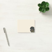 Notes de post-it de teckel (Bureau)