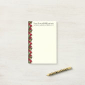 Notes de post-it d'écriture sainte (Sur un bureau)