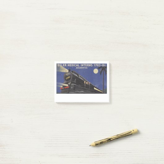 Notes de post-it d'interne d'Osler (grande image) (Sur un bureau)