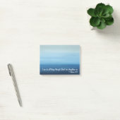 Notes de post-it d'océan d'écriture sainte (Bureau)