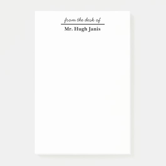 Notes de post-it drôles/bloc-notes (Devant)