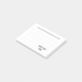 Notes de post-it du calendrier (Incliné)