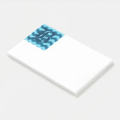 Notes de post-it du monogramme B initial (Incliné)