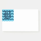 Notes de post-it du monogramme B initial (Devant)