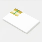 Notes de post-it du monogramme J initial (Incliné)