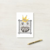 Notes de post-it du Roi Sudoku (Sur un bureau)