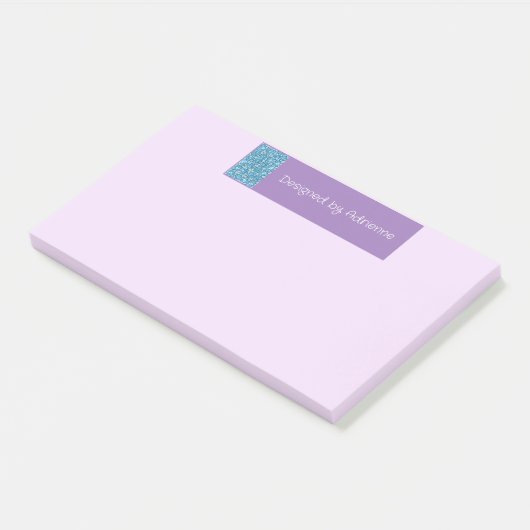 Notes de post-it faites sur commande avec votre (Incliné)