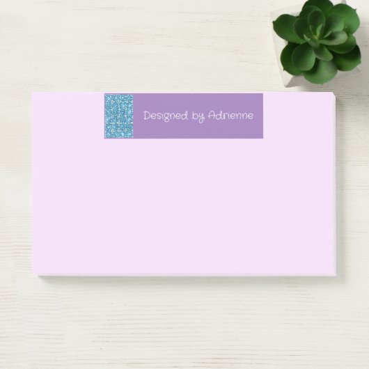 Notes de post-it faites sur commande avec votre (Bureau)